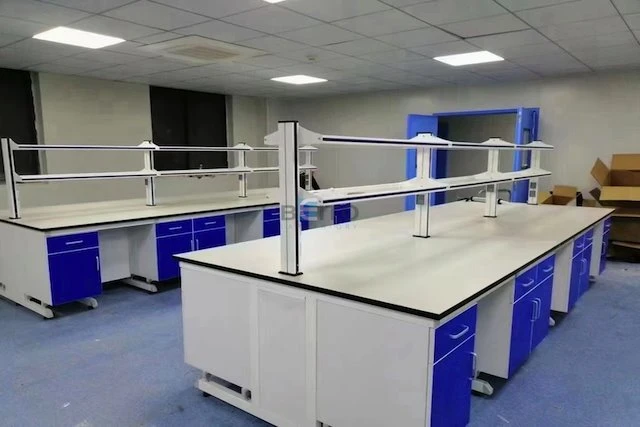 Steel And Wood Test Bench